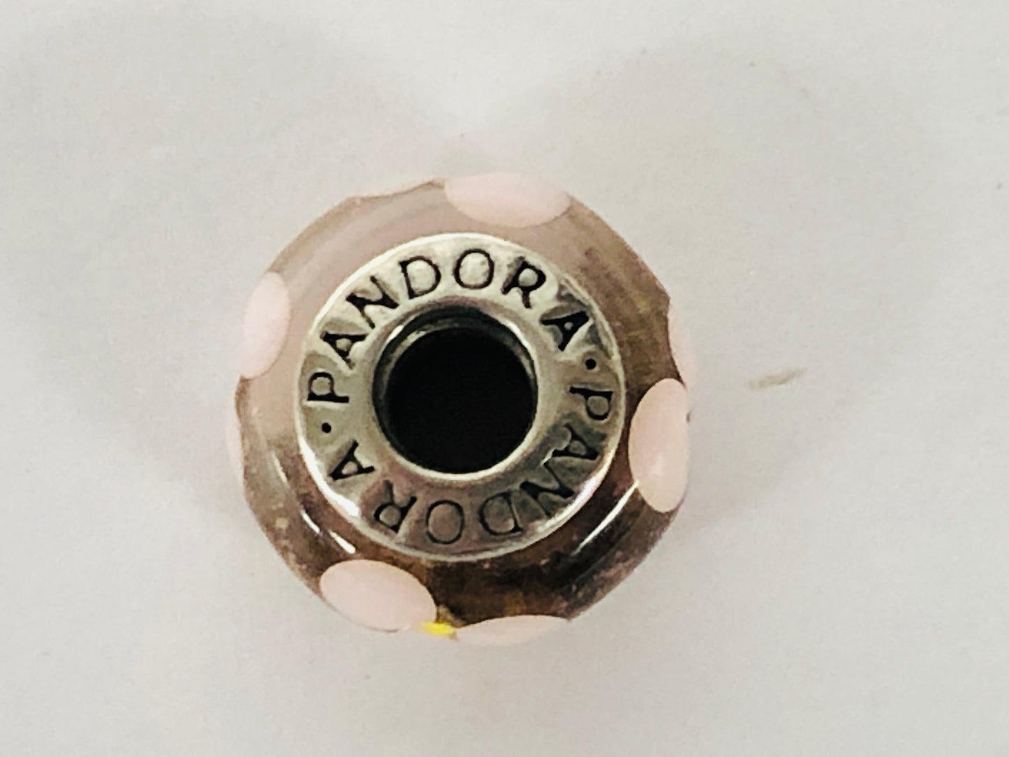 
                  
                    Retired PANDORA Silver Charm | MURANO Pink #790619 (13590)
                  
                
