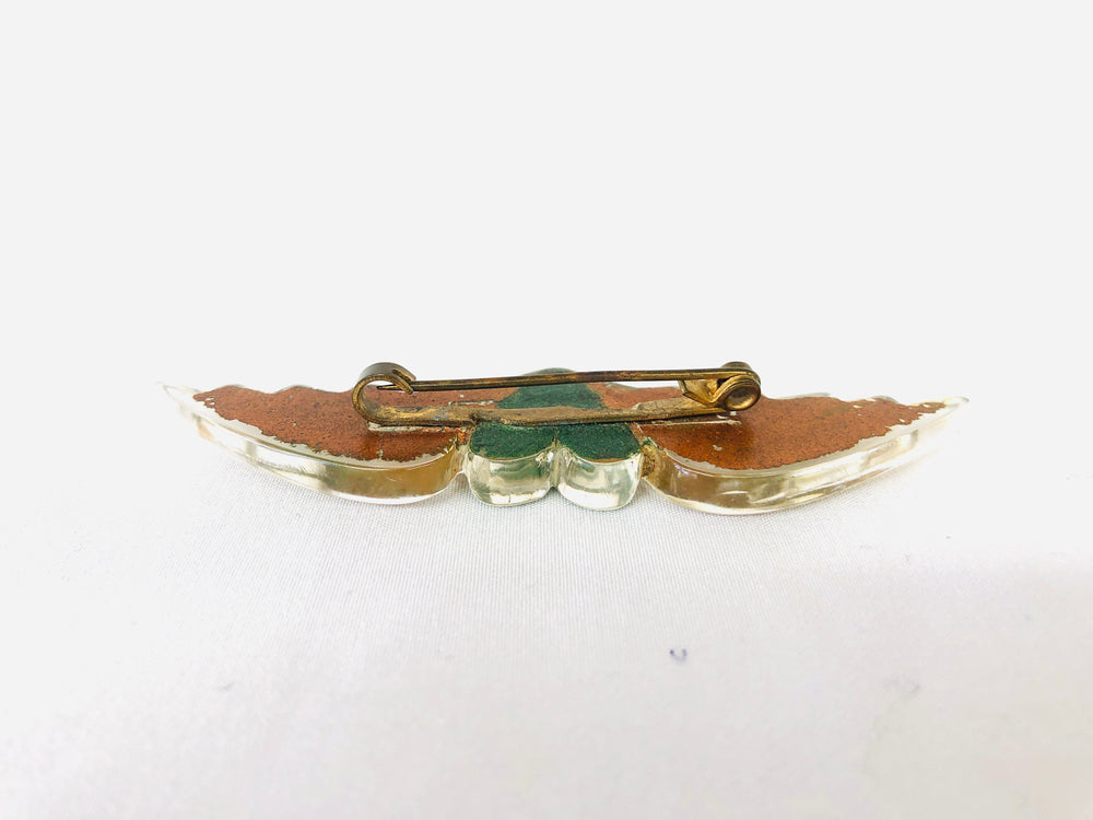 
                  
                    *RARE!* WWII NZRAF Perspex Trench Art Brooch (14341)
                  
                