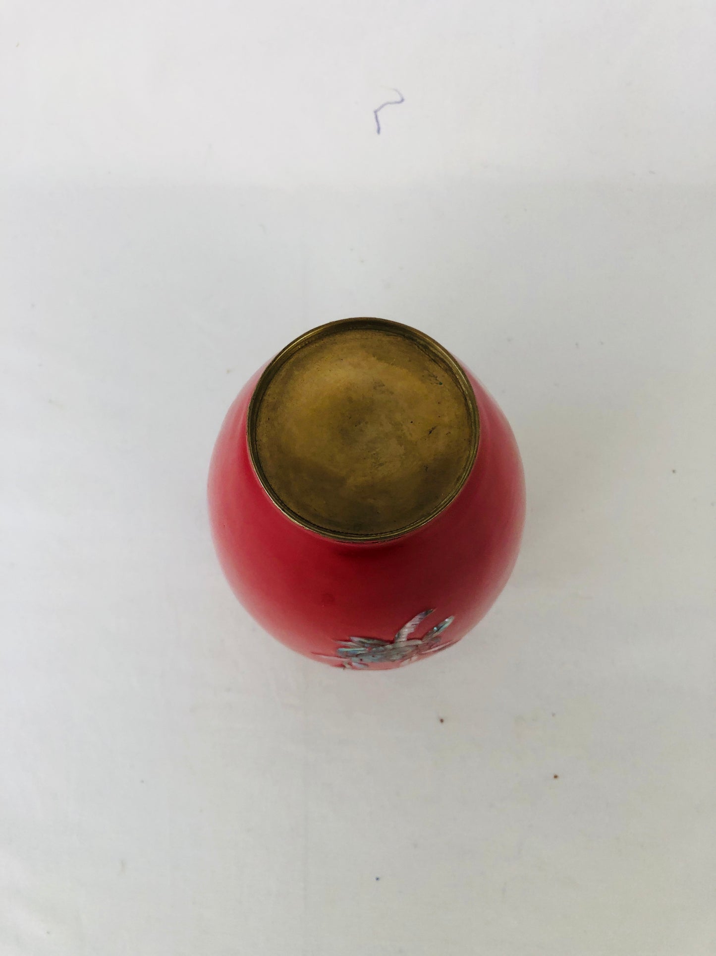 
                  
                    Vintage Red Brass Vase (14029)
                  
                
