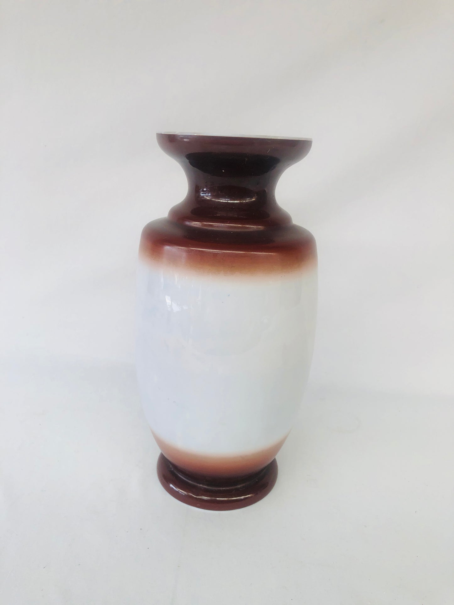 
                  
                    Superb BRISTOL Glass Vase - Hand Painted (14515)
                  
                